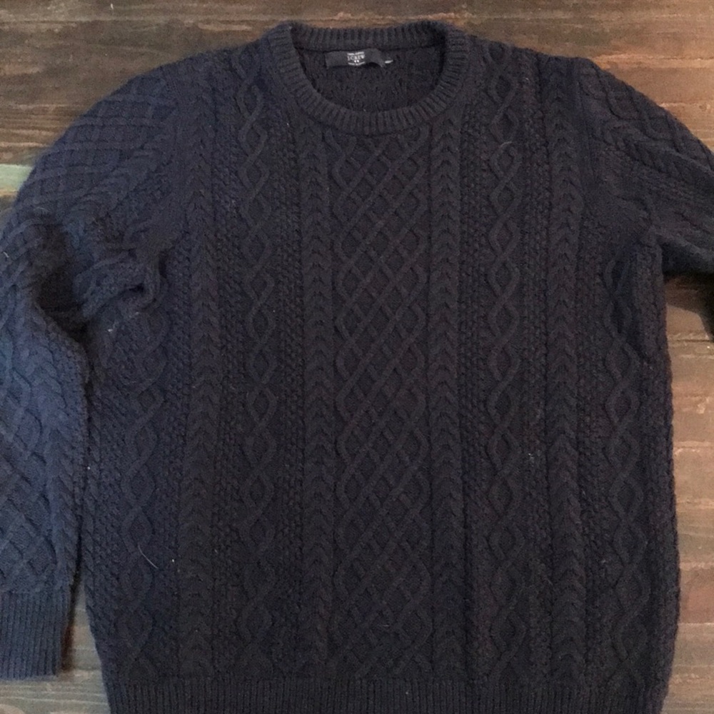 J Crew Fisherman Sweater